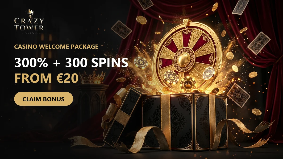 Welcome Bonus at Crazy Tower Casino